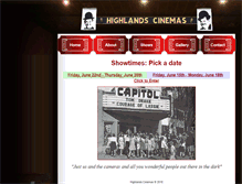 Tablet Screenshot of highlandscinemas.com